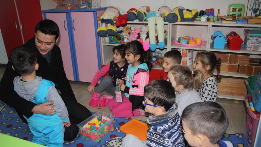 Kaymakamımız Sayın Mehmet Ali SEMİZ Mecidiye İlkokulunu Ziyaret Etti